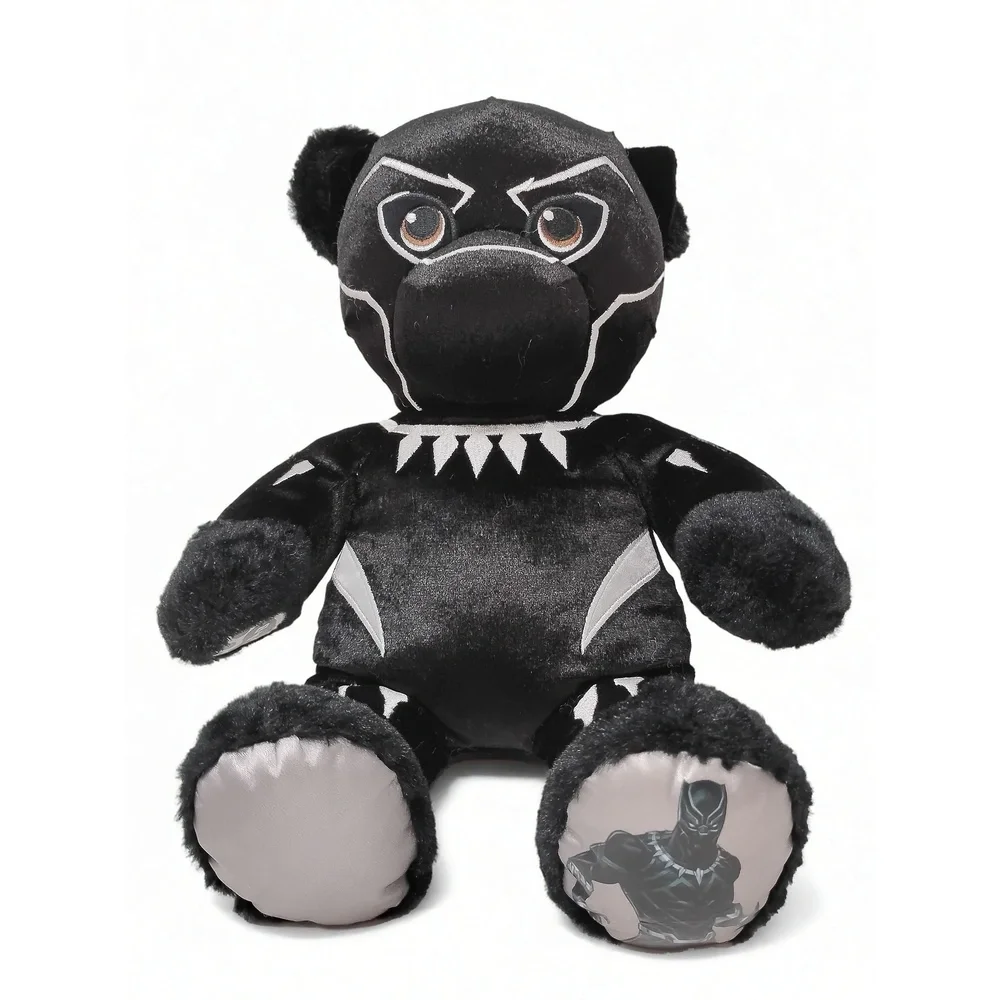 Build-A-Bear Workshop Marvel Black Panther 16 Inch Plush Toy Superhero Gift Fan